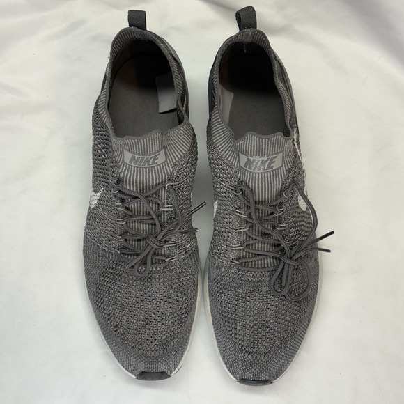 Nike Zoom Mariah Flyknit Racer Mens Size 13 Black Gray Running Shoes Sneakers - Picture 9 of 16